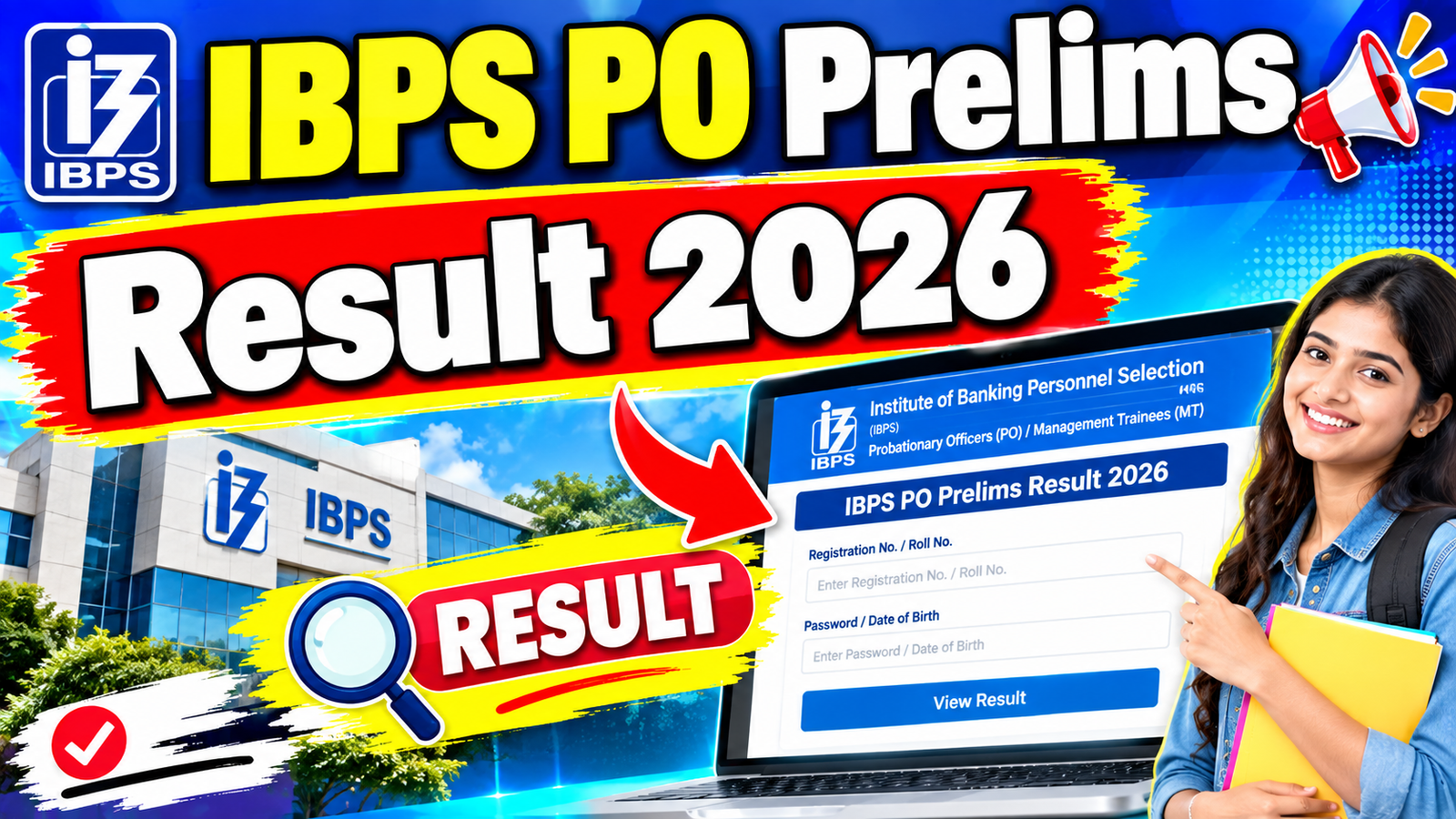 IBPS PO Prelims Result 2026: आईबीपीएस पीओ का रिजल्ट कैसे चेक करें